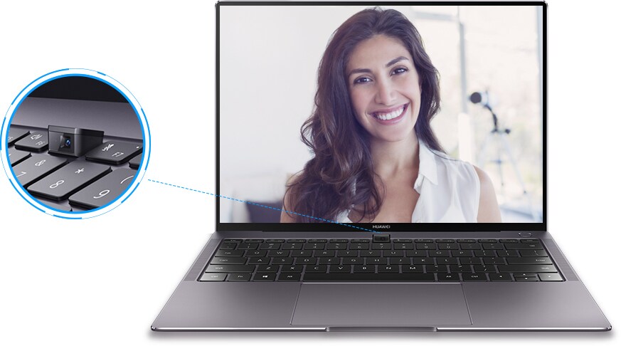 Laptop HUAWEI MateBook X Pro, Intel Core i7-8550U pana la 4.0GHz